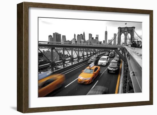 Leaving Manhattan-David Warren-Framed Giclee Print