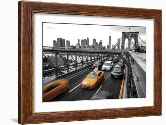 Leaving Manhattan-David Warren-Framed Giclee Print