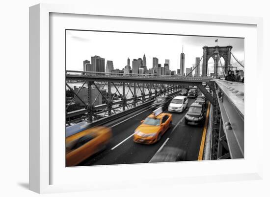 Leaving Manhattan-David Warren-Framed Giclee Print