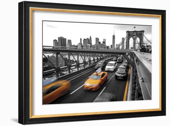 Leaving Manhattan-David Warren-Framed Giclee Print