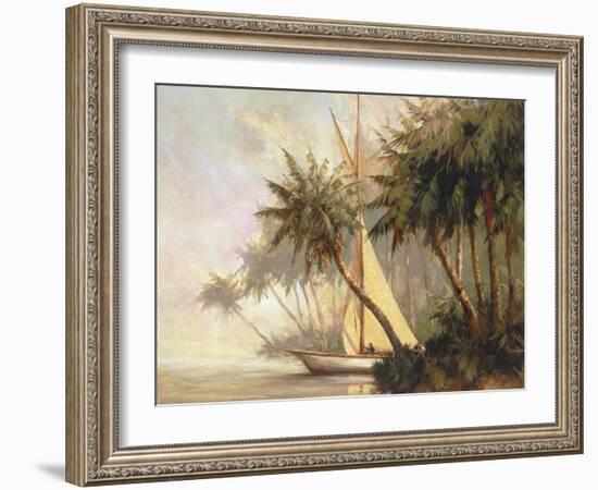 Leaving Out-Malarz-Framed Art Print