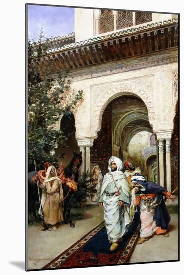 Leaving the Alhambra, 1887-Harry Humphrey Moore-Mounted Giclee Print