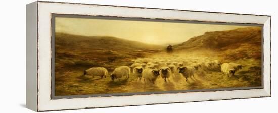 Leaving the Hills, 1874-Joseph Farquharson-Framed Premier Image Canvas