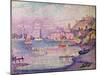 Leaving the Port of Saint-Tropez, 1902-Paul Signac-Mounted Giclee Print