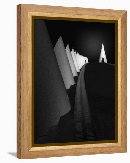 Leaving the Scene-Olavo Azevedo-Framed Premier Image Canvas