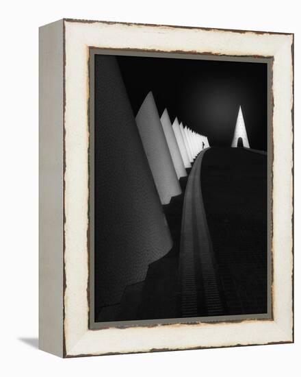 Leaving the Scene-Olavo Azevedo-Framed Premier Image Canvas