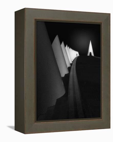 Leaving the Scene-Olavo Azevedo-Framed Premier Image Canvas