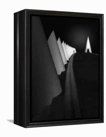 Leaving the Scene-Olavo Azevedo-Framed Premier Image Canvas