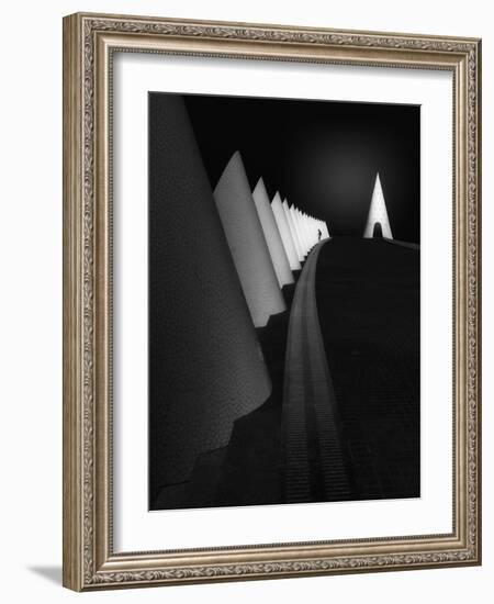 Leaving the Scene-Olavo Azevedo-Framed Giclee Print