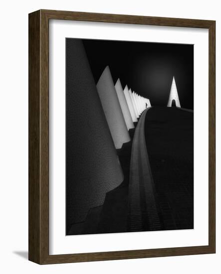 Leaving the Scene-Olavo Azevedo-Framed Giclee Print