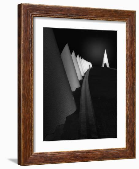 Leaving the Scene-Olavo Azevedo-Framed Giclee Print