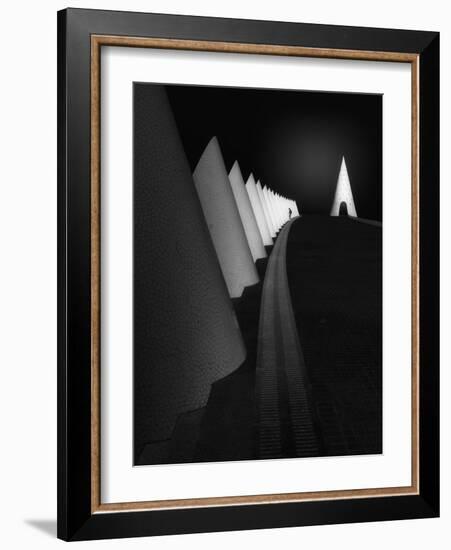 Leaving the Scene-Olavo Azevedo-Framed Giclee Print