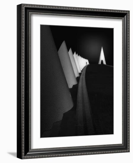 Leaving the Scene-Olavo Azevedo-Framed Giclee Print