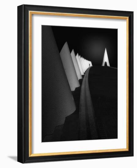 Leaving the Scene-Olavo Azevedo-Framed Giclee Print