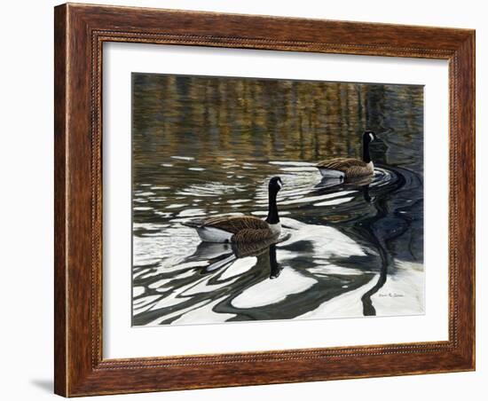 Leaving the Shore-Bruce Dumas-Framed Giclee Print