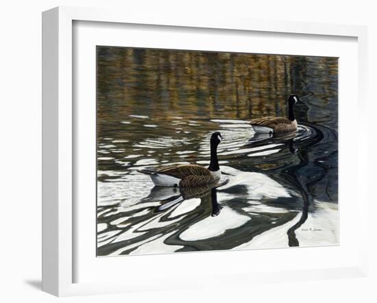 Leaving the Shore-Bruce Dumas-Framed Giclee Print