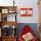 Lebanese Flag-daboost-Art Print displayed on a wall