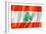 Lebanese Flag-daboost-Framed Premium Giclee Print