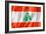 Lebanese Flag-daboost-Framed Premium Giclee Print