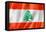 Lebanese Flag-daboost-Framed Stretched Canvas