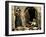 Lebanese Women Making Bread in Front of their House, C.1880-1900-null-Framed Photographic Print