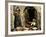 Lebanese Women Making Bread in Front of their House, C.1880-1900-null-Framed Photographic Print