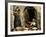 Lebanese Women Making Bread in Front of their House, C.1880-1900-null-Framed Photographic Print