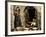 Lebanese Women Making Bread in Front of their House, C.1880-1900-null-Framed Photographic Print