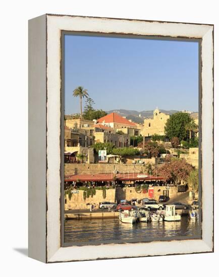 Lebanon, Byblos, Harbour-Michele Falzone-Framed Premier Image Canvas