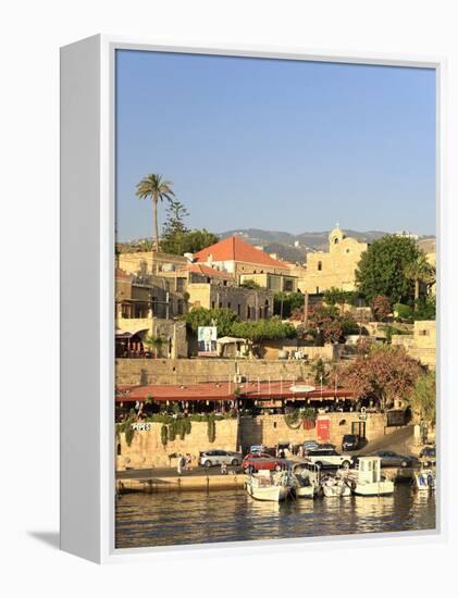 Lebanon, Byblos, Harbour-Michele Falzone-Framed Premier Image Canvas