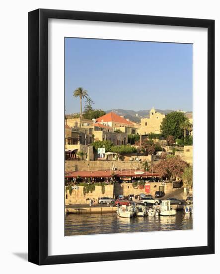 Lebanon, Byblos, Harbour-Michele Falzone-Framed Photographic Print