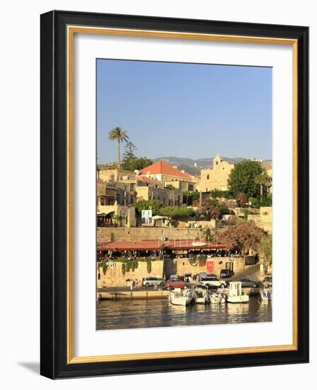 Lebanon, Byblos, Harbour-Michele Falzone-Framed Photographic Print