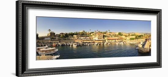 Lebanon, Byblos, Harbour-Michele Falzone-Framed Photographic Print