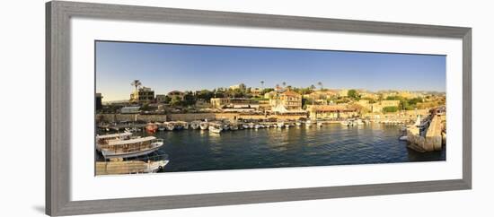 Lebanon, Byblos, Harbour-Michele Falzone-Framed Photographic Print