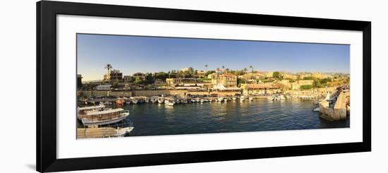 Lebanon, Byblos, Harbour-Michele Falzone-Framed Photographic Print