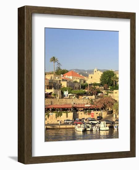 Lebanon, Byblos, Harbour-Michele Falzone-Framed Photographic Print