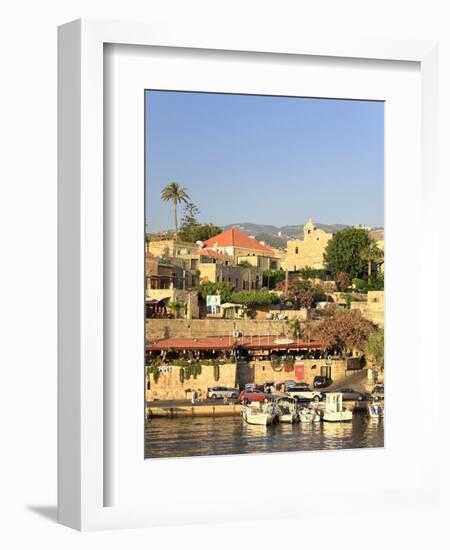 Lebanon, Byblos, Harbour-Michele Falzone-Framed Photographic Print