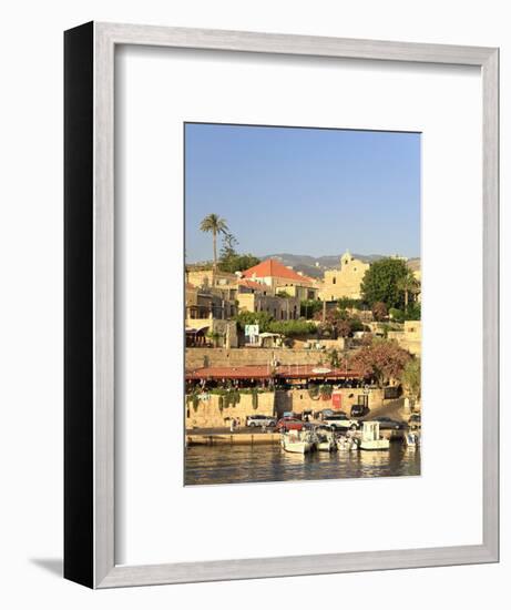 Lebanon, Byblos, Harbour-Michele Falzone-Framed Photographic Print