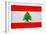 Lebanon Flag Design with Wood Patterning - Flags of the World Series-Philippe Hugonnard-Framed Art Print