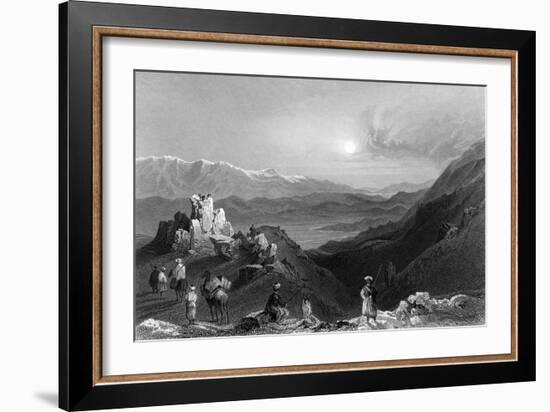 Lebanon Mount Hermon-WH Bartlett-Framed Premium Giclee Print