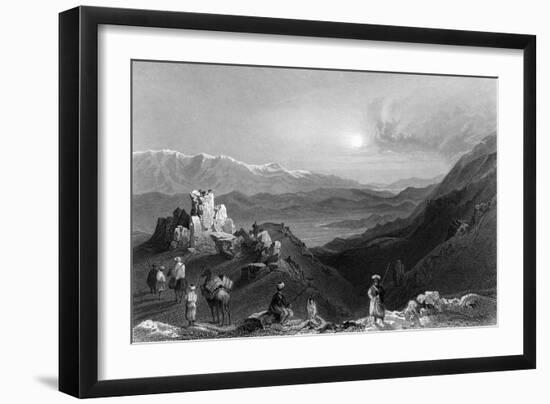 Lebanon Mount Hermon-WH Bartlett-Framed Premium Giclee Print