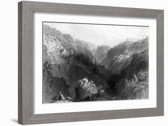 Lebanon Mount-WH Bartlett-Framed Premium Giclee Print