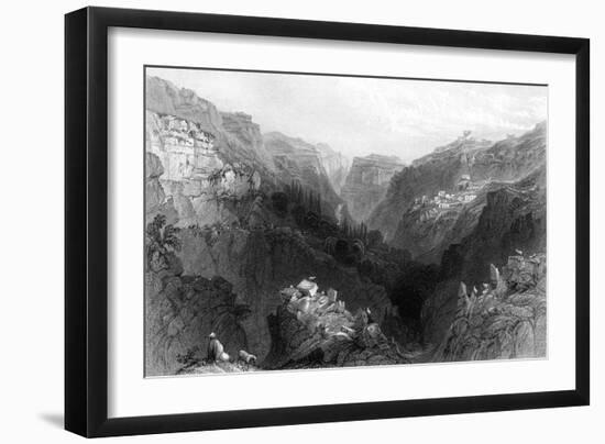 Lebanon Mount-WH Bartlett-Framed Premium Giclee Print