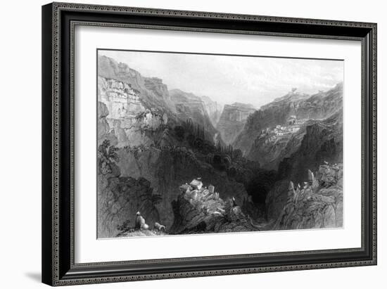 Lebanon Mount-WH Bartlett-Framed Premium Giclee Print