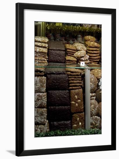 Lebkuchen (Honey Cakes), Christkindelsmarkt (Christ Child's Market, Christmas Market), Nuremberg-Natalie Tepper-Framed Photo