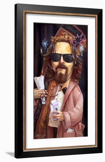 Lebowski-Leslie Ditto-Framed Art Print