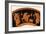 Lecture in Ancient Greece-George Scharf-Framed Art Print