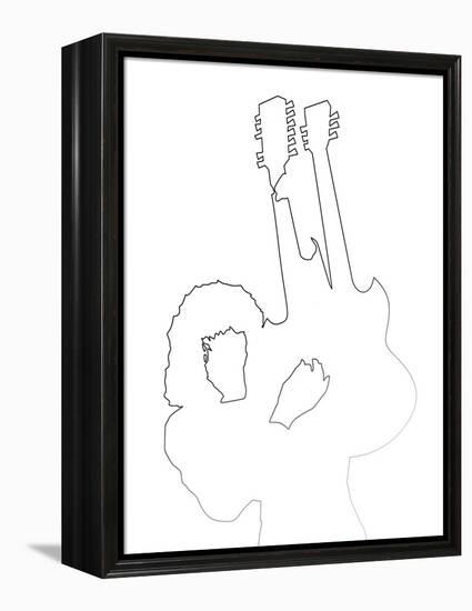 Led Zeppelin John Paul Jones-Logan Huxley-Framed Stretched Canvas