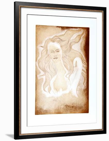 Leda and Swan-Hank Laventhol-Framed Limited Edition