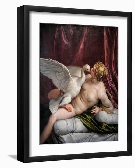 Leda and the Swan, 1585-Paolo Veronese-Framed Giclee Print